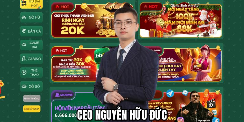 Giới thiệu CEO nhà cái HB88