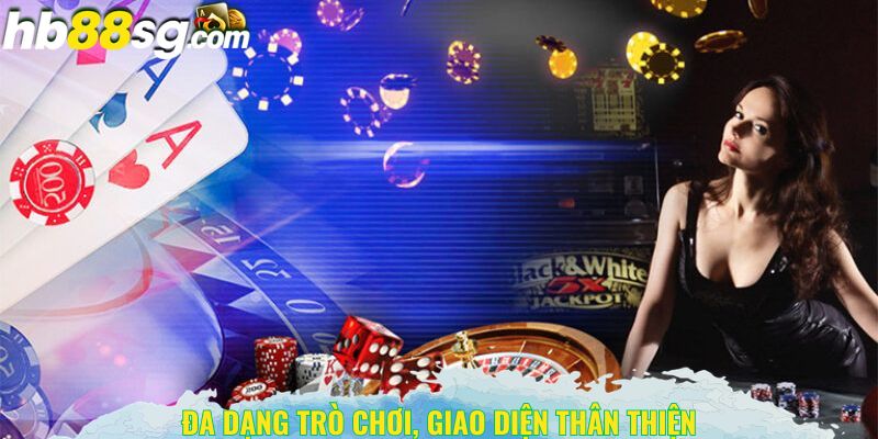 HB88 có kho game khổng lồ cùng giao diện thân thiện