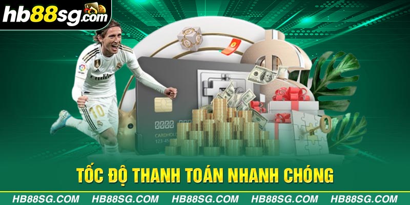 Tốc độ thanh toán nhanh chóng đã được chứng thực bởi chuyên gia