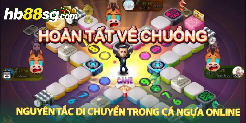 Nguyên tắc di chuyển trong Cá Ngựa online